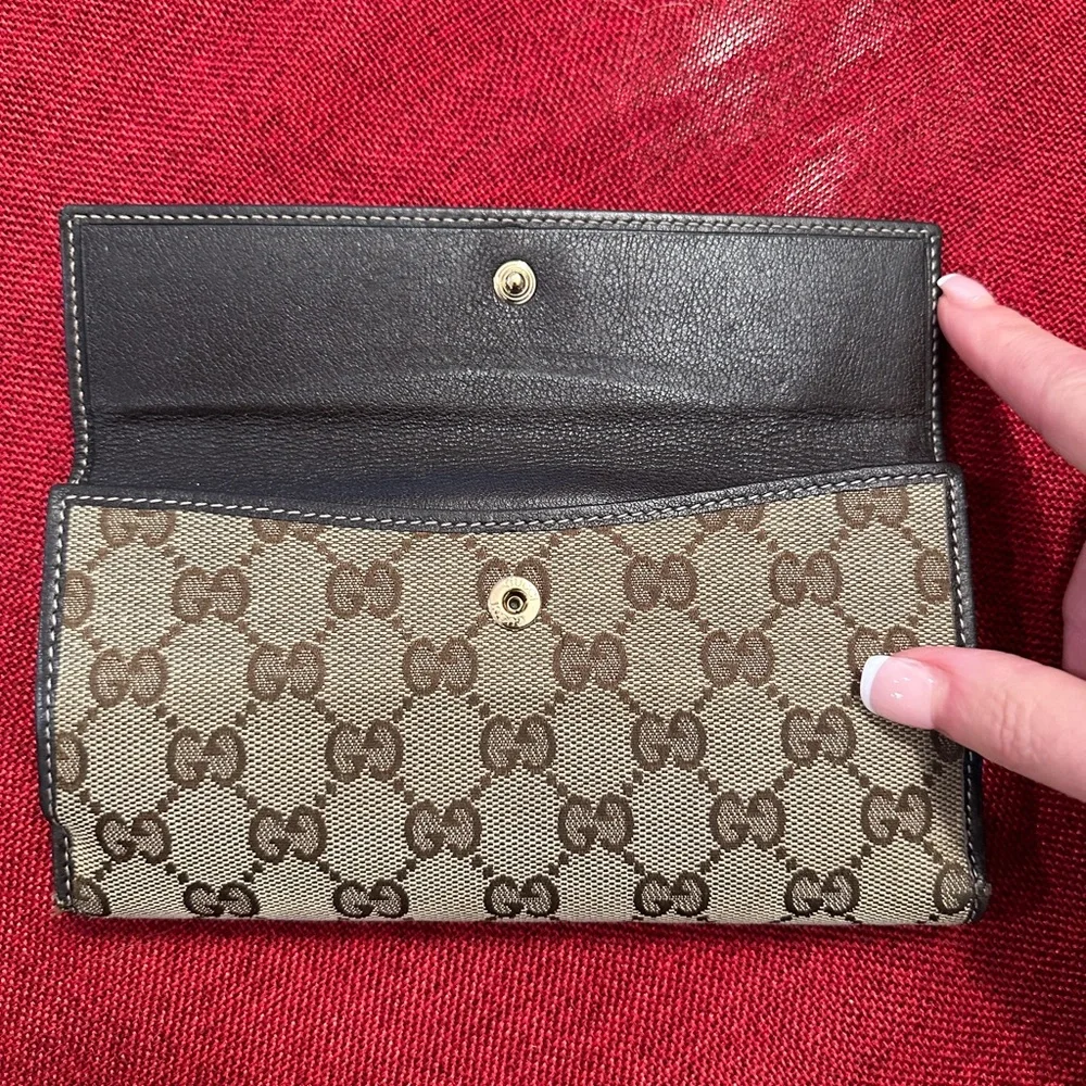Gucci long wallet. - Picture 6 of 9